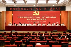 天心区裕南街街道召开2026年“两优一先”表彰大会