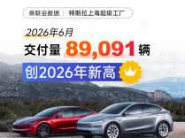 特斯拉二季度全球交付超48万辆，同比增长约25%
