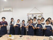 长沙民政职院商学院第二十期心理疗愈手工活动顺利开展