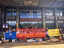 南托街道：童心映晚霞 护苗助老传温情