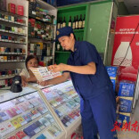 溆浦消防深耕沿街商铺宣传 筑牢消防安全防线