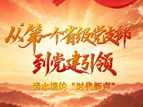 山河见证 | 从“第一个省级党支部”到党建引领基层治理：清水塘的“时代新声”