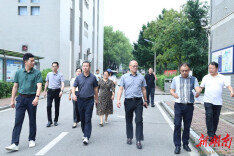 娄底潇湘职业学院开展校园安全专项督导检查