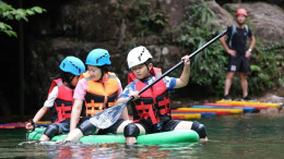 九嶷圣地 争创5A（224）丨99元解锁九嶷山夏日玩法，溯溪攀岩一次玩够