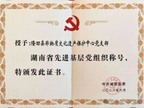 先锋闪耀｜支部聚力护文脉 千年非遗焕新生——记湖南省先进基层党组织隆回县非物质文化遗产保护中心党支部