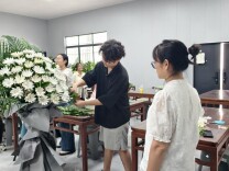 以花会友 匠心筑艺——长沙民政职院殡仪学院首届花艺技能大比武圆满举行