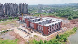 即将投入使用！九郎山学校新建项目迎来新进展