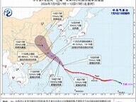 台风“巴威”在浙江玉环登陆