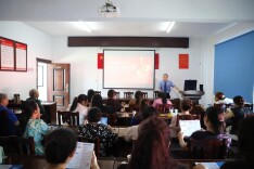不听不信不贪恋，君山区检察院构筑反诈“心”防线
