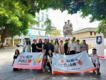 宜章：“湘”村微党课走进星火广场，让红色故事“活”起来