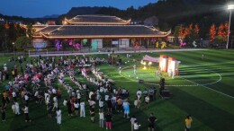 桑植县洪家关飞歌之夜・野生音乐会青春三下乡活动专场开幕