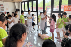 急救课堂+全域巡护 守护少年夏日平安