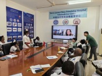 援塞医疗队持续推动当地五官科基础护理规范