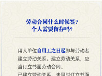 【人社日课·7月13日】劳动合同什么时候签？个人需要留存吗？