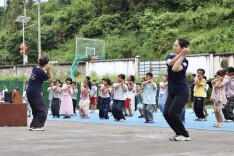 长沙音乐学院暑期社会实践队赴城步开展美育支教