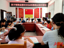 杏子铺镇：公益托管暖童心