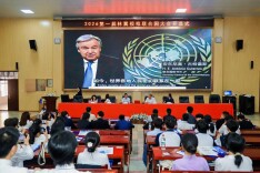 五载耕耘，乡土少年“慧”聚世界眼光——益阳市箴言中学举办首届“林翼杯”模拟联合国大会
