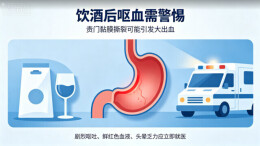 饮酒后剧烈呕吐伴呕血，警惕贲门黏膜撕裂