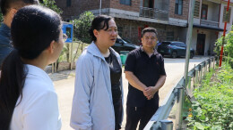 蓝山：邓群到毛俊、犁头调研防溺水、安全生产等工作