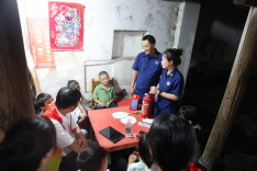江永：凉亭夜话传消防 非遗科普入乡村 ​