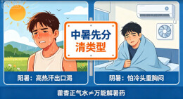 中暑后喝藿香正气水解暑？别急！喝错了更伤身