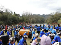 苗鼓声声传古韵 党群阵地焕新颜
