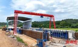 国道改建工程有序推进