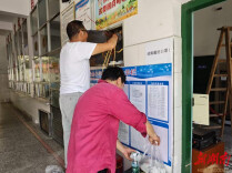 石门三圣完小:食堂电路更新改造 筑牢校园用电安全防线