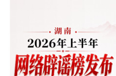 湖南2026年上半年网络辟谣榜发布！这些都是谣言
