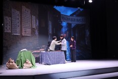 烈士公园里，红色短剧演绎历史传承