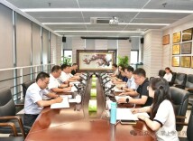 贺辉、陈澎赴新华社湖南分社、国网湖南省电力有限公司对接工作