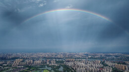 图集 | 长沙雨后现绝美彩虹，一秒治愈