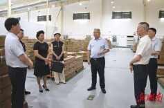 湘潭高新区负责人调研企业经济运行情况 督导安全生产风险隐患大排查大整治工作