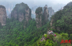 携程后台数据显示：张家界已经成为西欧游客中国游的第二大目的地