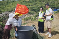 长理学子深入桥头河镇新培村开展全域耕地土壤采样工作