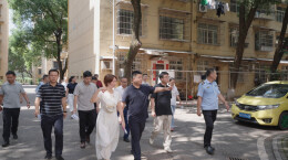 一线观摩“走看评议” 天心区黑石铺街道亮出“生命通道”整治成绩单