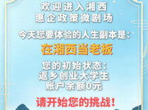 用小剧场打开湘西惠企手册②｜企业融资难怎么破？
