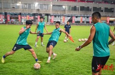 图集|湘超长沙队积极备战揭幕战