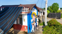 返乡村干部和她的“墙绘乡村梦”