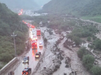 甘肃渭源山洪灾害现场已完成四轮搜救
