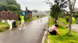 桃源县小马山村：大手拉小手，同心共建洁净和美乡村