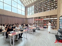书香与艺术在田野交织！“书香民进・阅美潇湘——开明阅读・艺润清溪”乡村读书分享会亮相清溪村