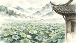 何田昌：良村一池荷