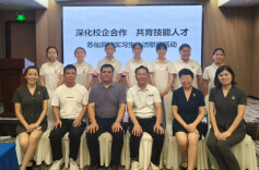 深化校企合作 共育技能人才——郴州市第一职业中专走访慰问实习学生