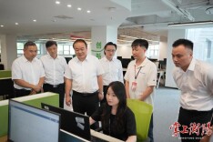 朱健专题调研衡州大道数字经济走廊建设