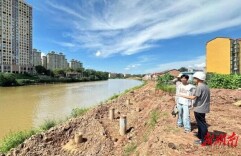 衡阳县蒸水右岸保护圈：告别水患之忧，共建安澜家园  今年8月底主体工程完工