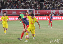 临门一脚屡失良机 湘潭队客场憾负娄底队
