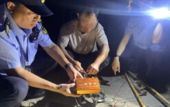 莫让“渔网”碰“法网” 湘江新区查处非法电鱼案