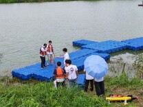 从岸上联调到水域协同，长理学子赴湘阴开展AUV编队试验