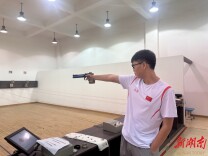 湘潭15岁射击小将，超“稳”！